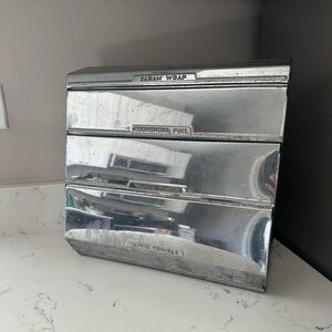 MCM Metal Foil/Wrap/Paper Towel Center by Garnerware NY